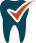 Tooth with checkmark icon