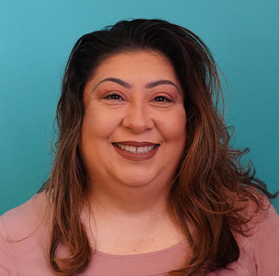Dental office administrator Suzy